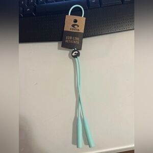 New! Costa Del Mar Bow Line Silicone Sunglasses Retainer SeaFoam BW 150